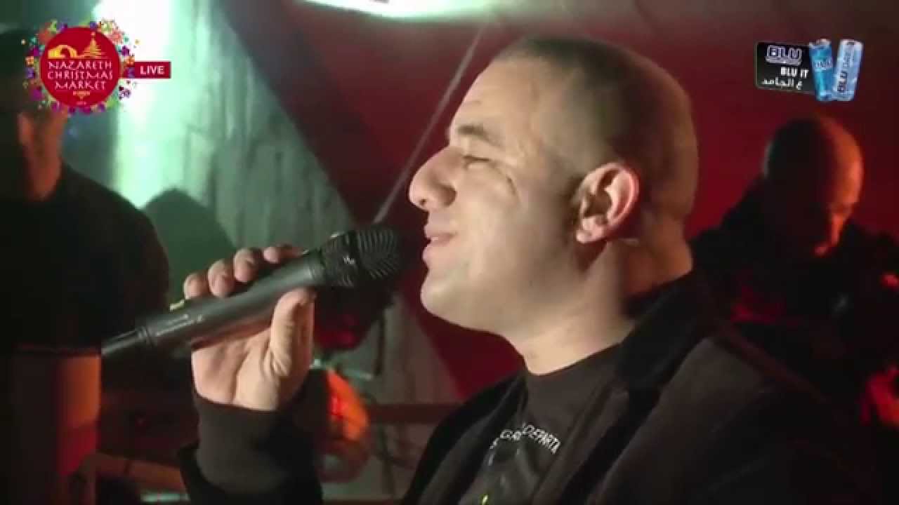 كريسماس ماركت الناصرة 2014 حفلة عوض طنوس Awad Tannous Nazareth Christmas Market