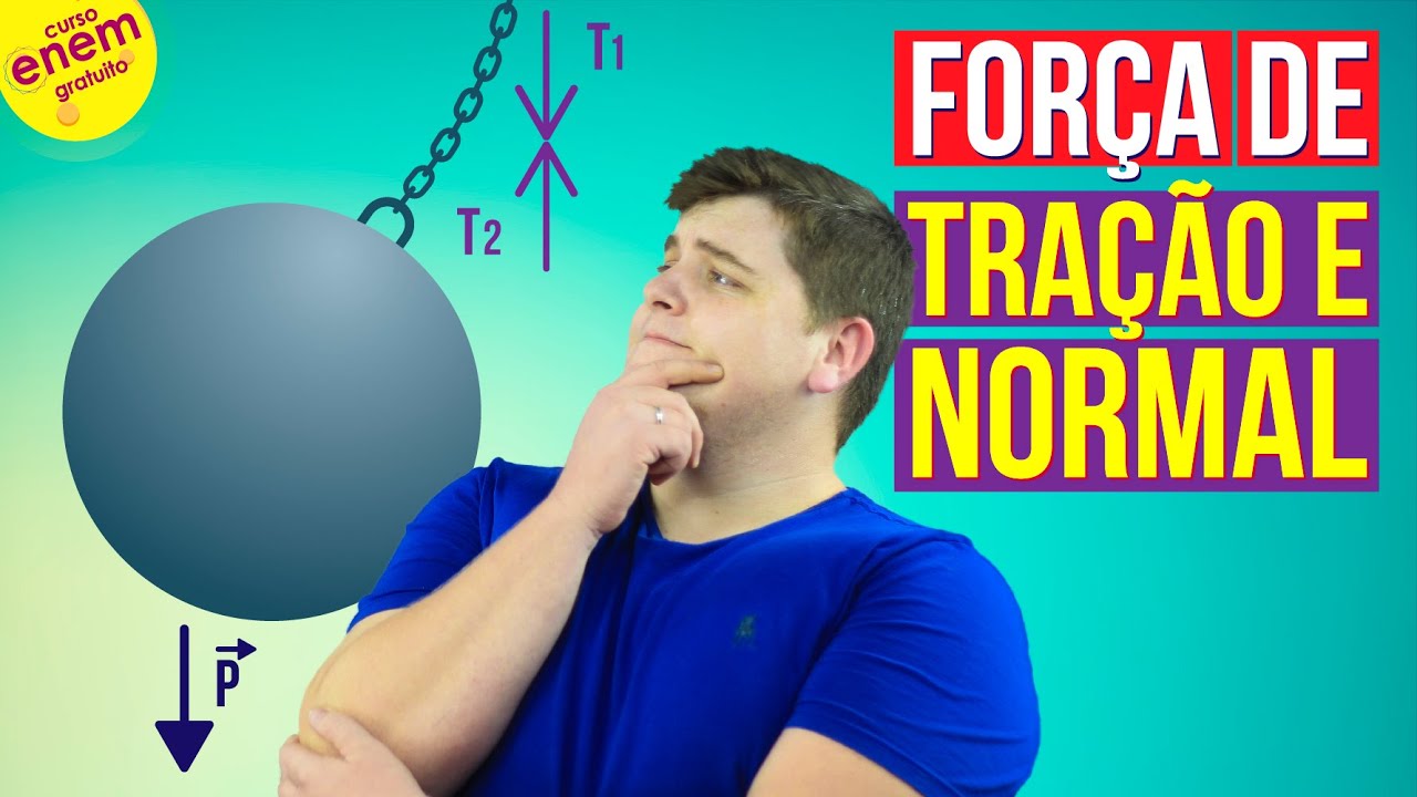 FORÇA DE TRAÇÃO E FORÇA NORMAL | Resumo de Física para o Enem