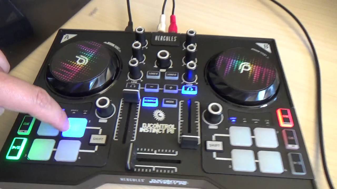 Hercules DJControl Instinct P8 & DJUCED 40°