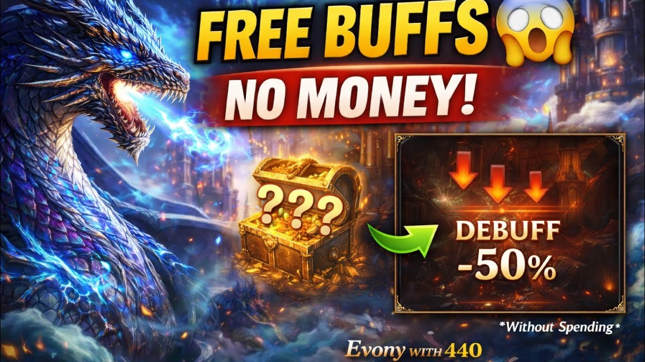 Unlock Ornament Gallery Buffs Without Spending 💎 Ideal Land FREE Method | Evony Tips