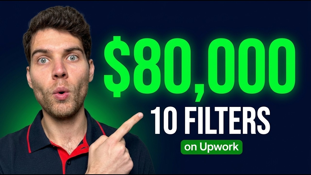 Моя стратегия поиска работы на UPWORK, которая принесла мне 80 000 долларов в 2026 году.