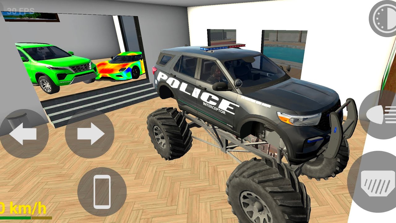 Monster truck destroys zombie army using insane power full action gameplay video