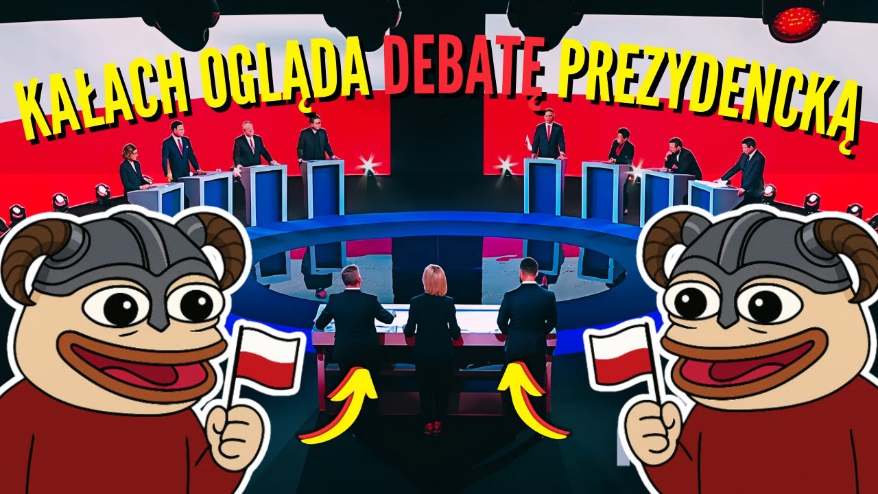 NAJLEPSZE MOMENTY  podczas oglądania debaty na streamie u KAŁACHA|