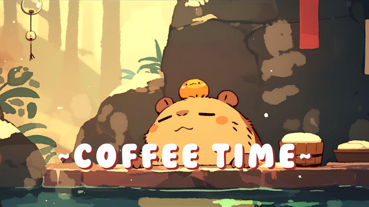 Capybara Chill Radio | Relaxing Music for Work/Study 📚 🎵 | High Quality