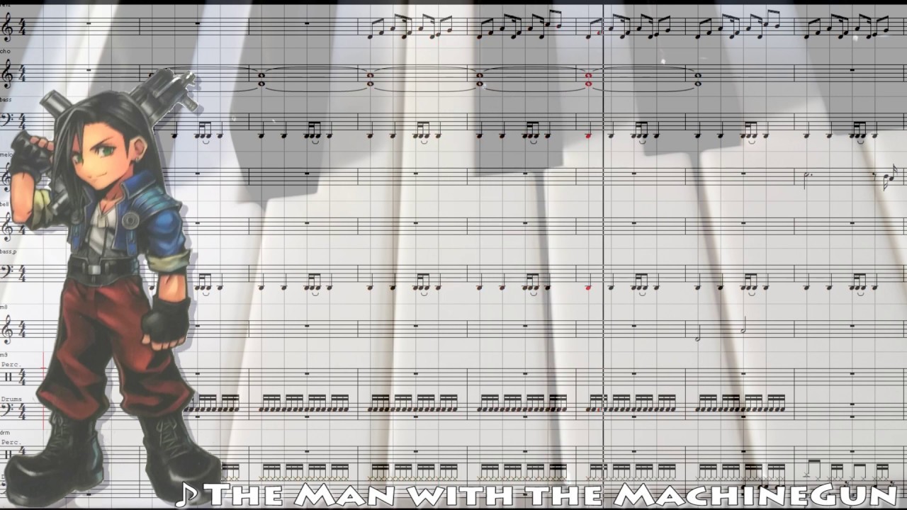 FF8 TheManWithTheMachineGun(FinalFantasy8 LagunaBattleBGM)