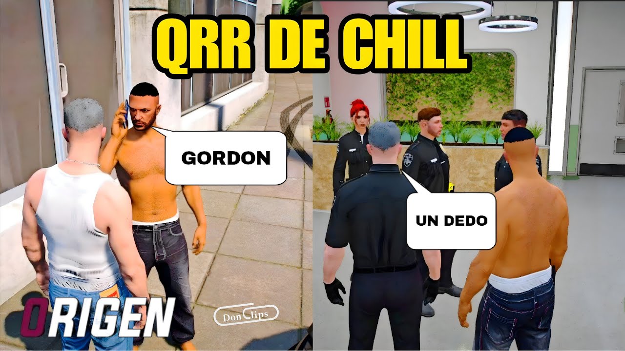 ISIDORO & QUINTERO HACEN QRR de CHILL para LIBRARLA, PIDEN ayuda a JAMES GORDON, ORIGEN RP 