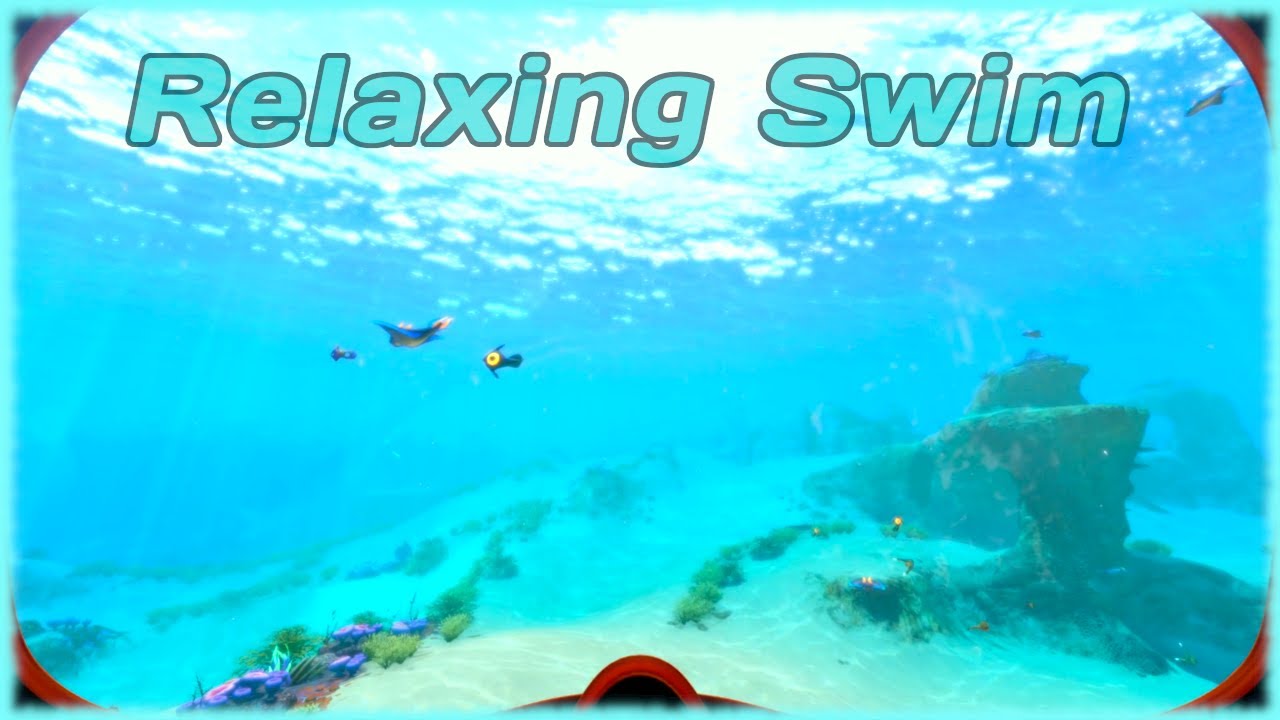 Relaxing Swim Across Subnautica 4k