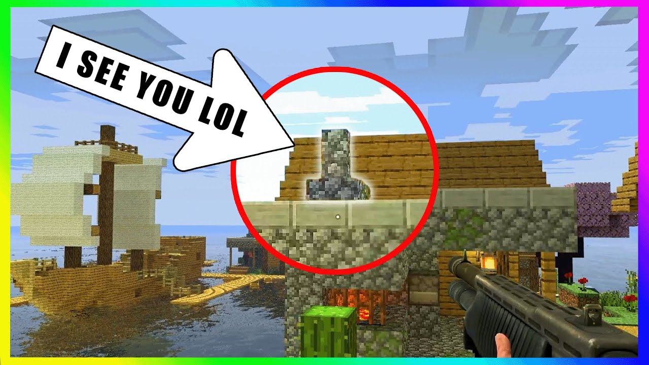 Gmod Prop Hunt Full Session - 1.5 Hours of Minecraft Buffoonery! (Garry's Mod Bonus Footage)