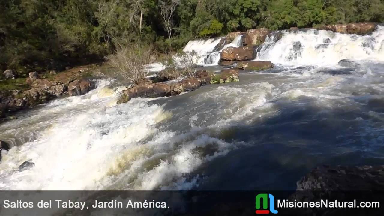 Saltos del Tabay, Jardín América. Misiones Natural