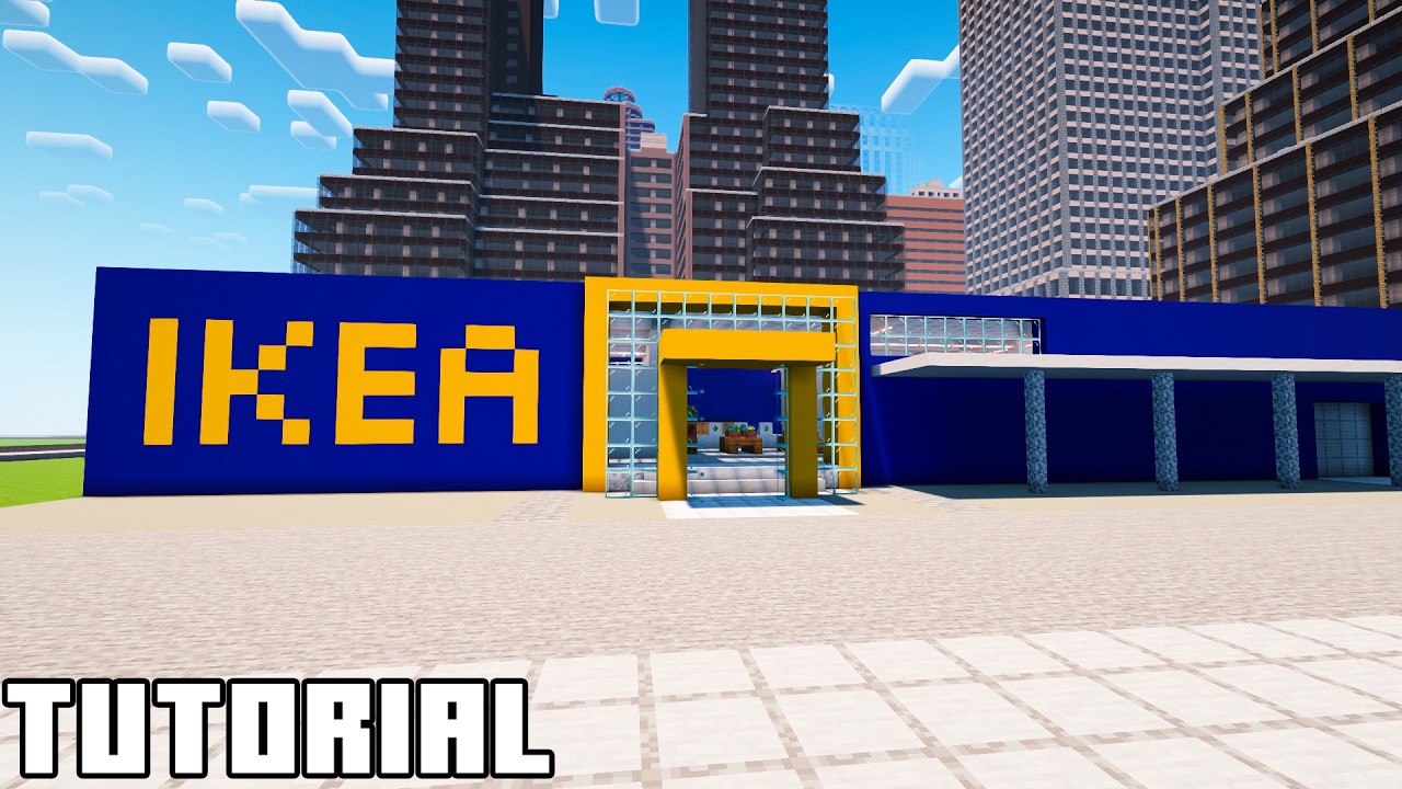 Minecraft Ikea Tutorial🛋️