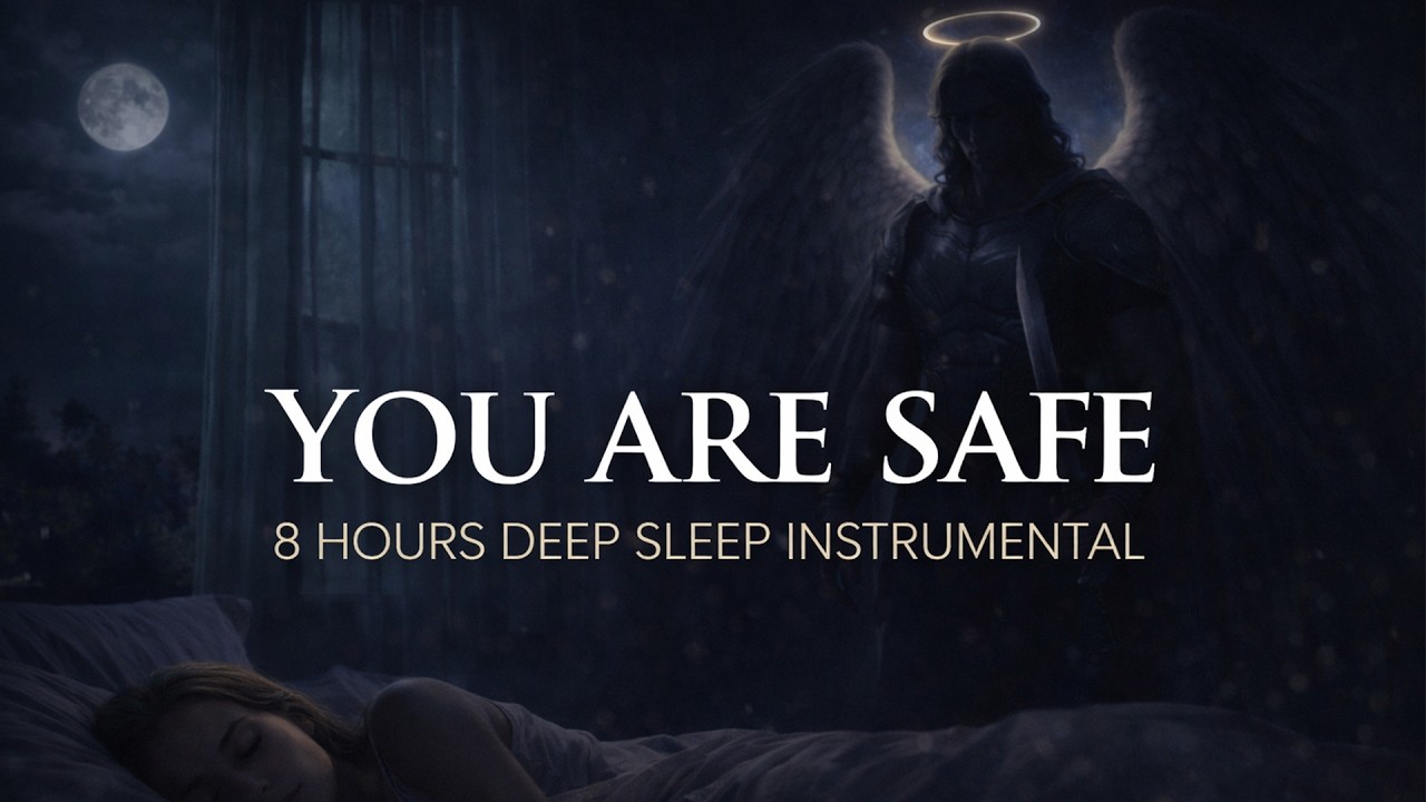 YOU ARE SAFE 🌙 8 Hour Deep Sleep Music | Night Protection Sleep Instrumental