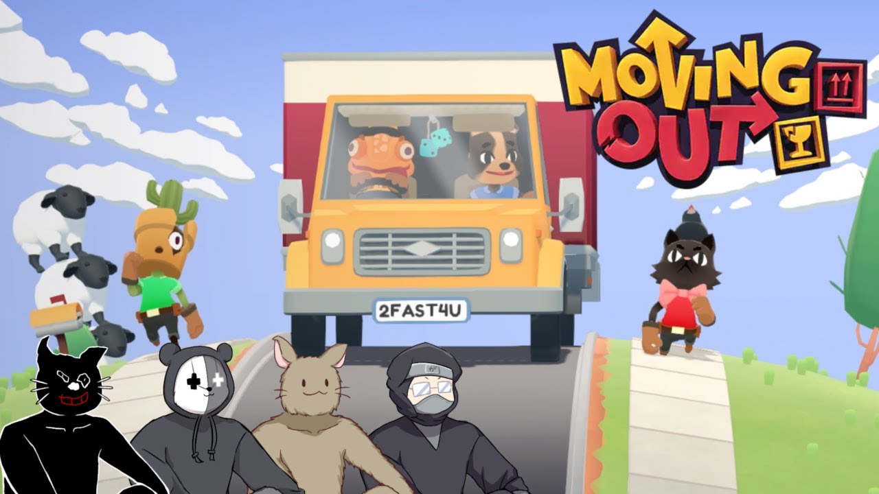 ４人の息が全く合わない引越し業者始めました【Moving Out】