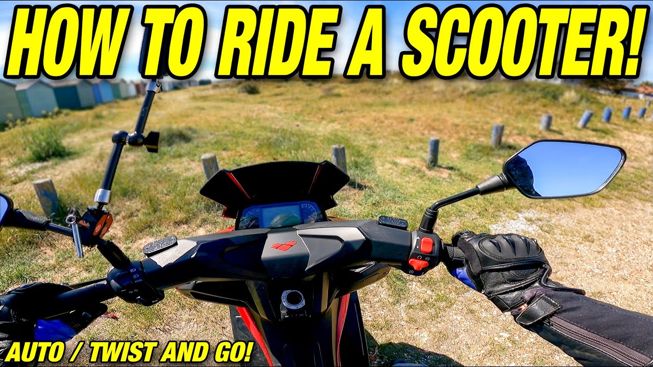 How to Ride a Automatic Scooter! | CBT Legal.