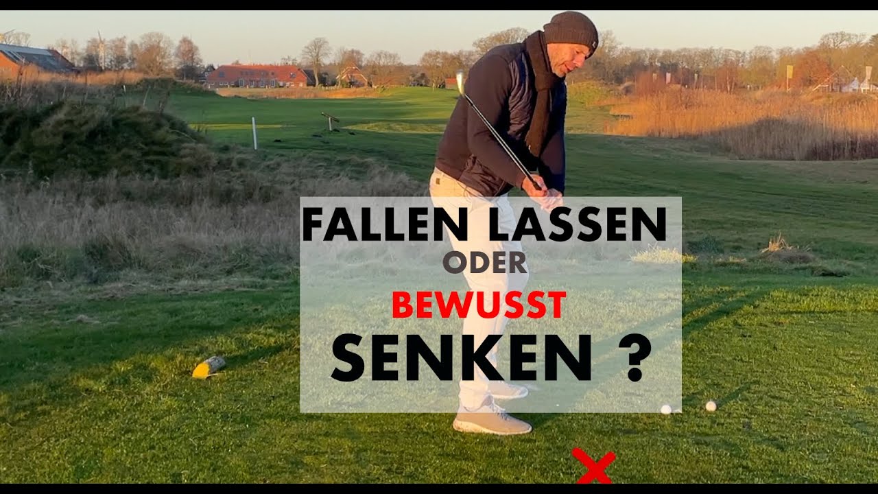 Die Arme beim Abschwung fallen lassen oder nicht?