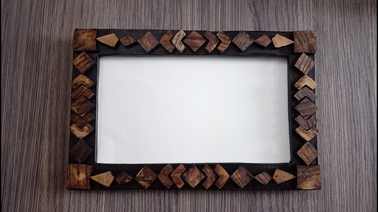 Photo Frame | Cardboard Frame DIY | Photo Frame Making | Cardboard Craft Idea
