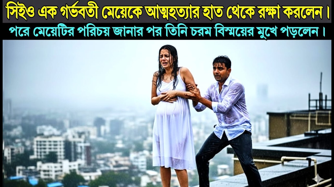 এক গর্ভবতী মেয়েকে ছাদ থেকে ঝাঁপ দেওয়া থেকে বাঁচালেন সিইও। কিন্তু পরে যখন মেয়েটির আসল পরিচয় জানলেন,