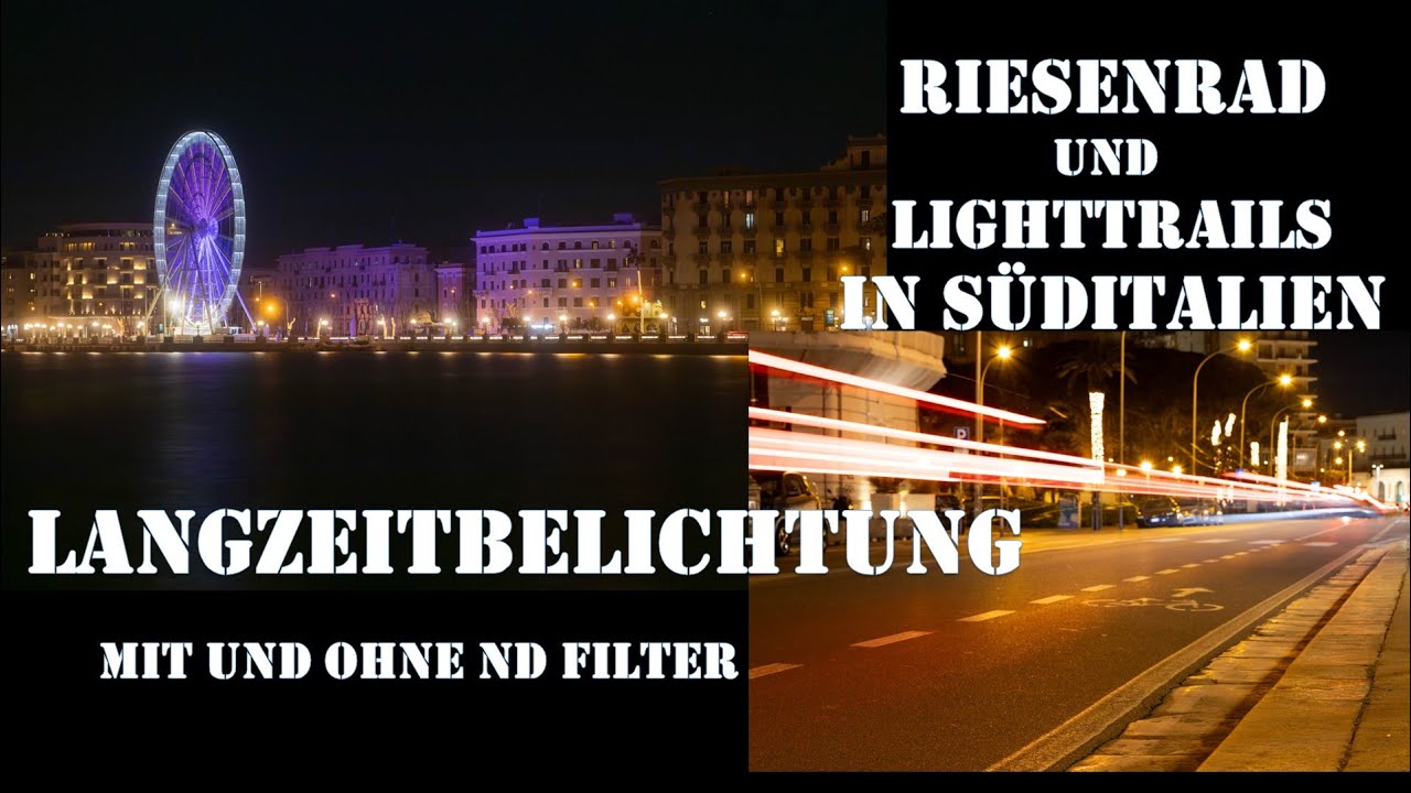 Langzeitbelichtung mit ND Filter