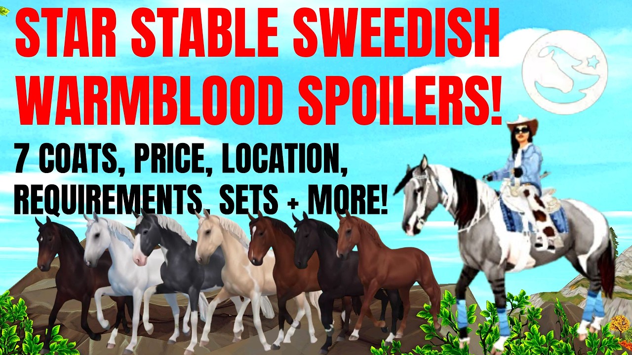 STAR STABLE SWEEDISH WARMBLOOD LEAKS! COAT COLORS + MORE!