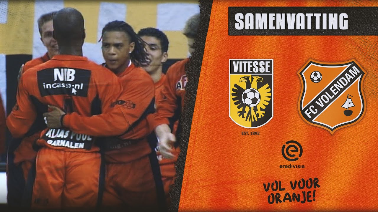 Goals Faria & Tuijp niet genoeg voor zege | Samenvatting Vitesse - FC Volendam: 2 - 2 (2003 - 2004)