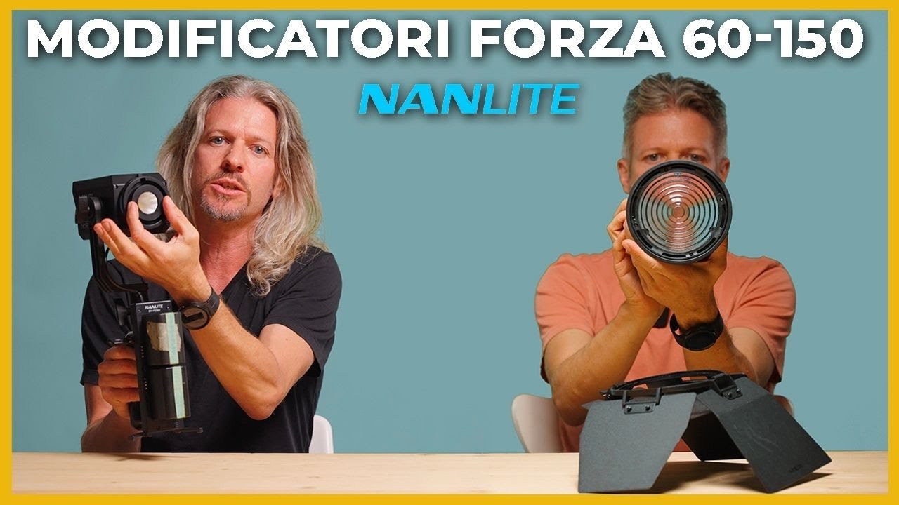Nanlite FMM | Modificatori di luce per i Monotorcia pi&ugrave; piccoli della linea Forza