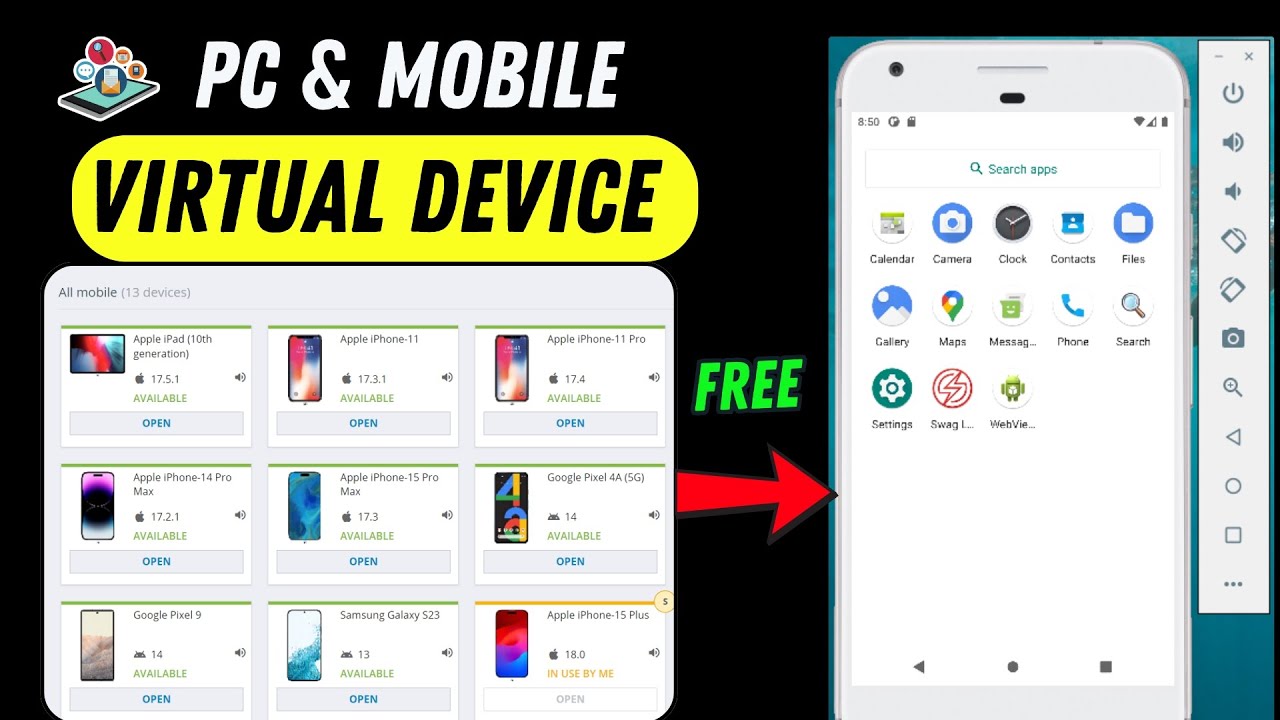 Best Free Virtual All Devices for Android & PC ( With Free Root Access )