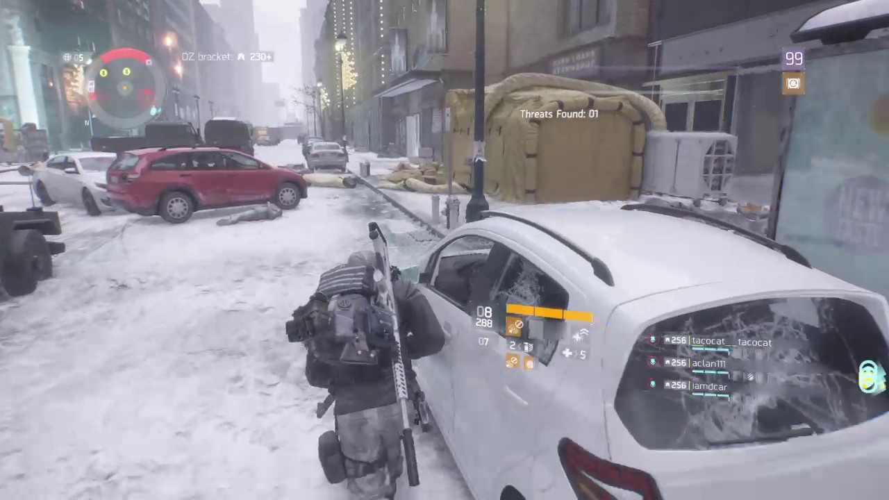 The Division PS4 1.5 Triple Manhunt Versus Server: Sentry Build PVP (Part 3)