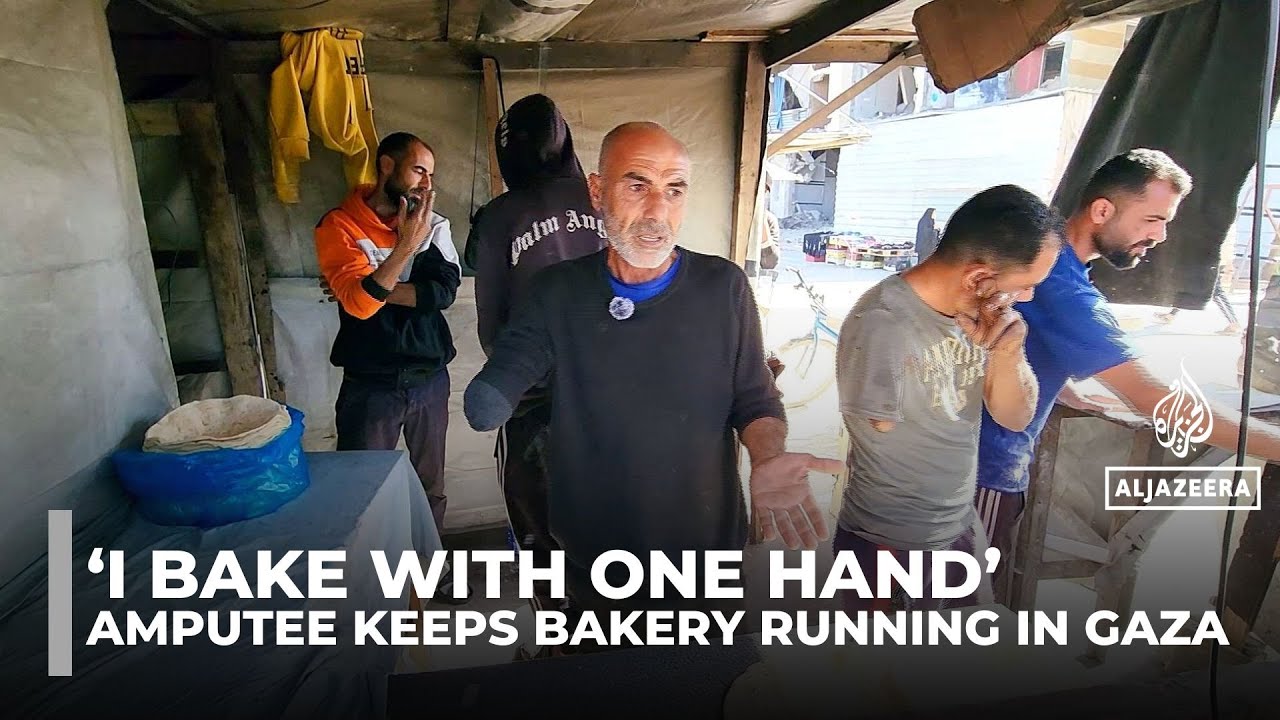 Lost limbs, not hope: Amputee Gaza family bakes to survive