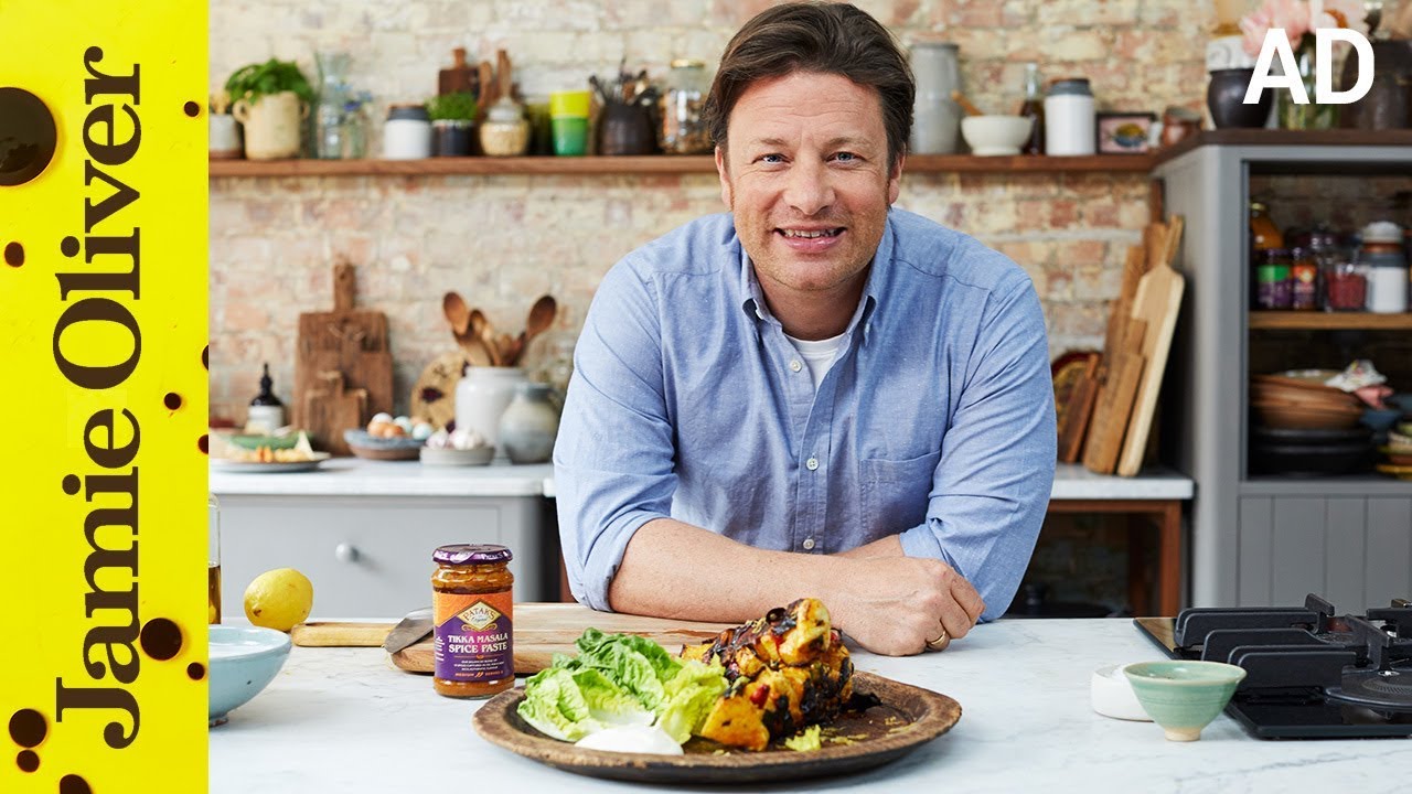 Jamie's Chicken Tikka Skewers | Jamie Oliver | AD