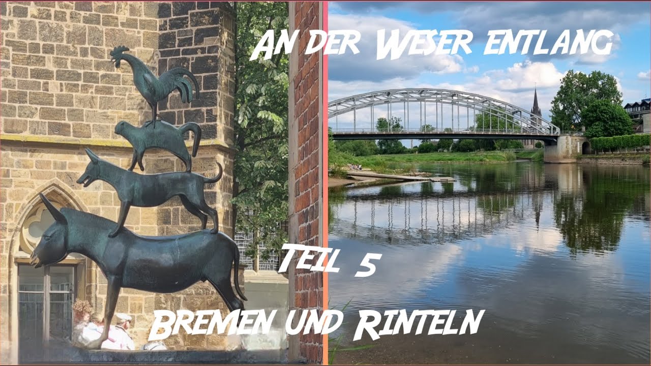Mit dem Wohnmobil entlang der Weser - Teil 5 Bremen und Rinteln