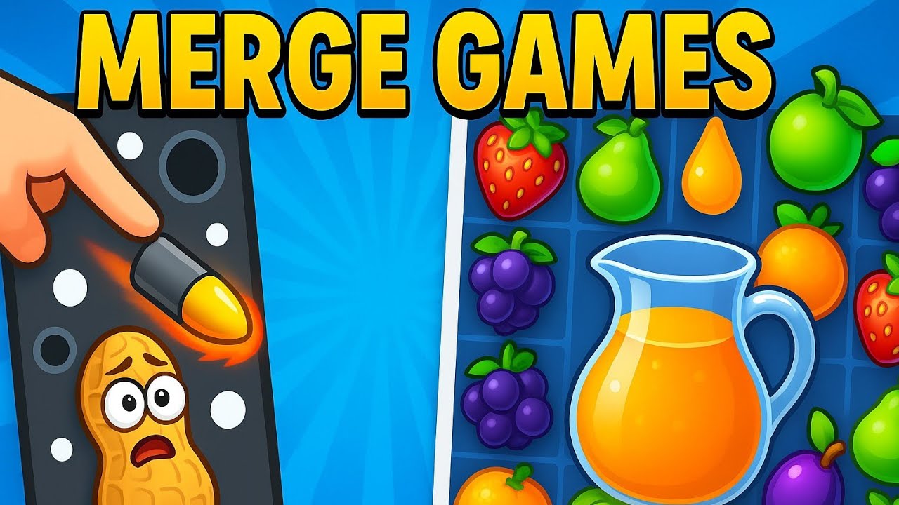 Nut Sort + Fruit Merge Puzzle! | Best Merge Puzzle Games 2025 | Satisfying Gameplay