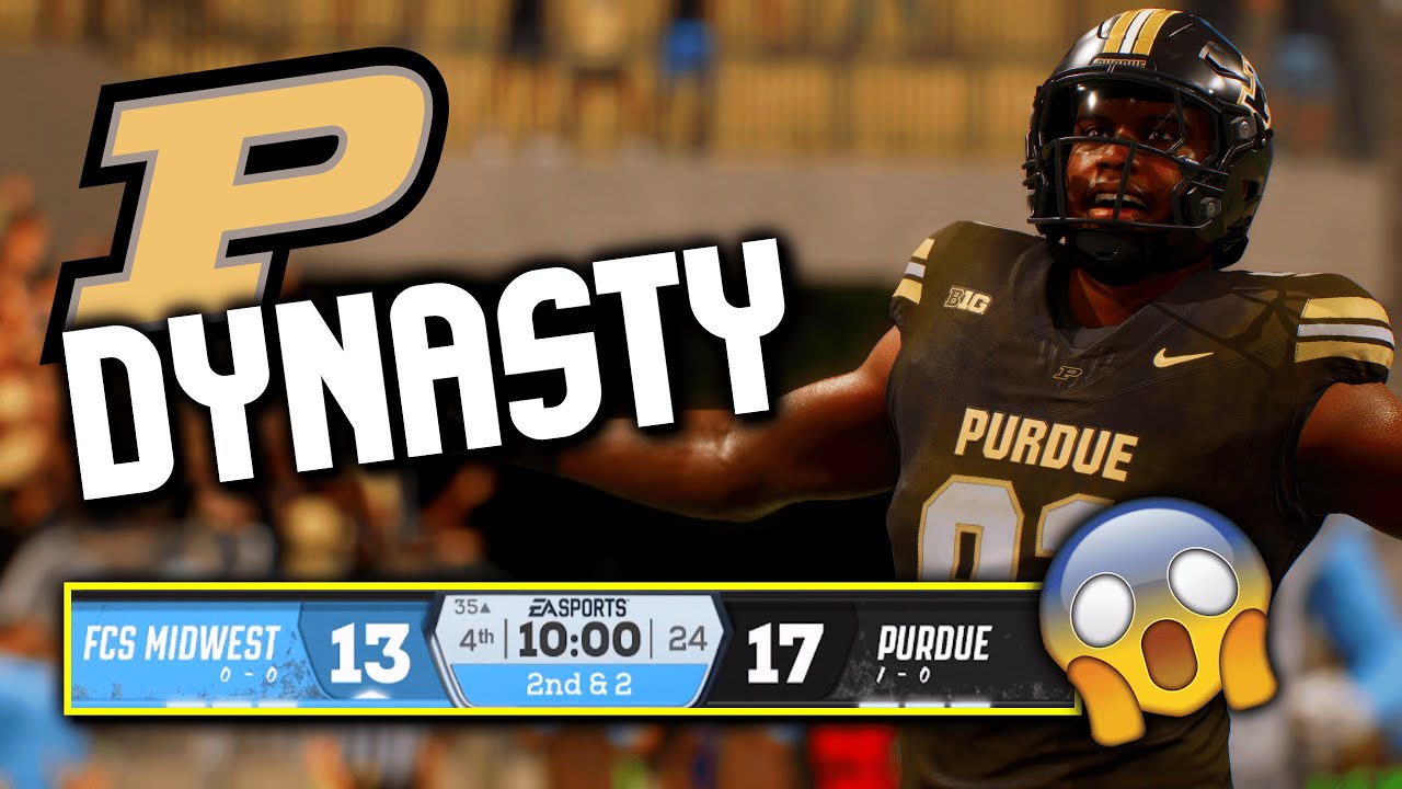 Shocking Upset?? | College Football 26 Purdue Dynasty