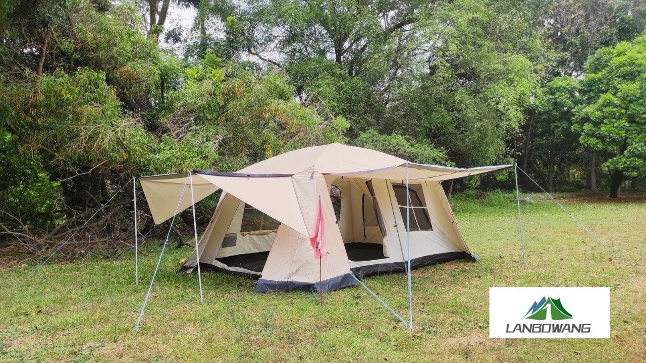 Set Up a New Tent For Family Camping || Glamping Tent