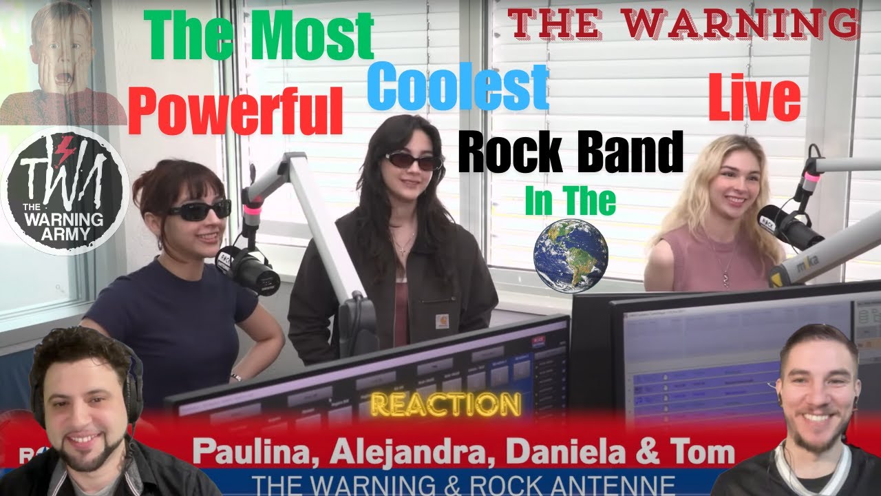 THE WARNING | REACTION | Interview 2024: How to rule the (Rock) world ROCKANTENNE