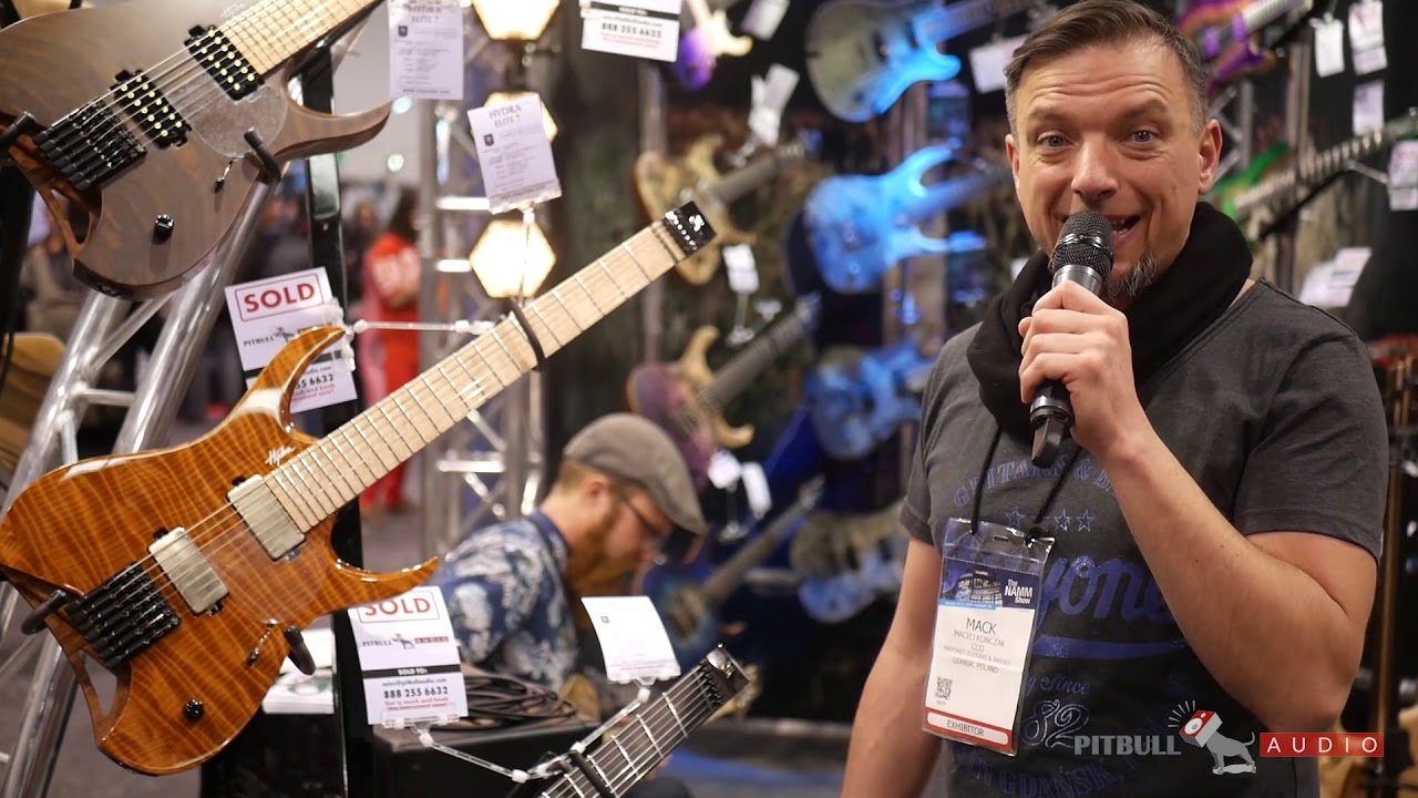 NAMM 2019: Pitbull Audio's First Look at the Mayones Regius & Hydra Guitars