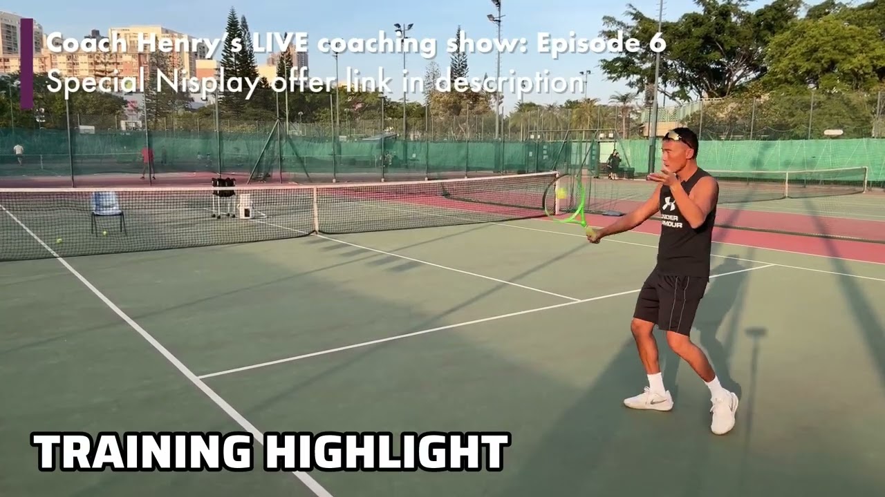 [Highlights Part 1] Coach Henry LIVE coaching show: Episode 6🎾Alternating practice with  