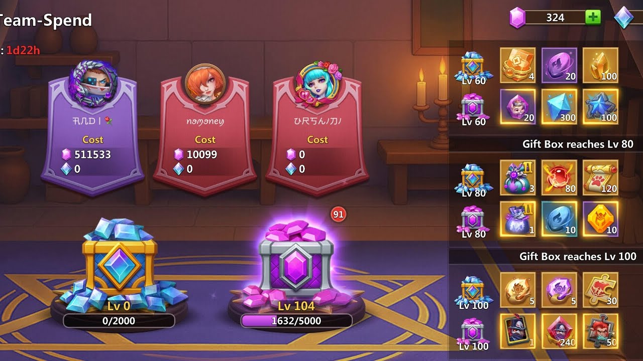 Castle Clash - How Did I Spent 500K Gems For Team Spend ?!? Was It Worth It ?
