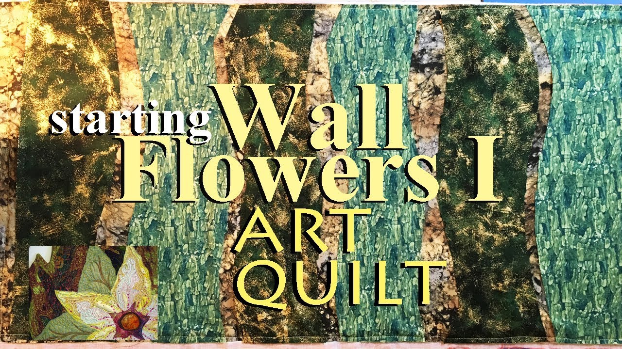 How to Sew an Art Quilt WF 1 | Plan & Lay Out Background | Zazu's Tutorials