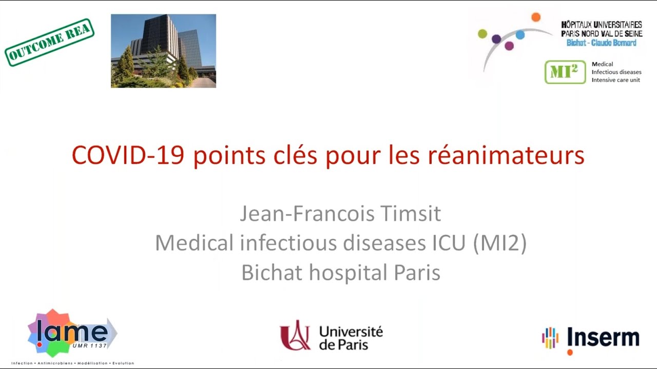 Webinar du CEMIR spécial COVID-19: Actualités et prise en charge
