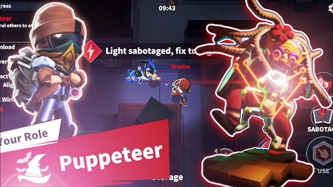 Super Sus Puppeteer | Niligtas Ako nang partner ko