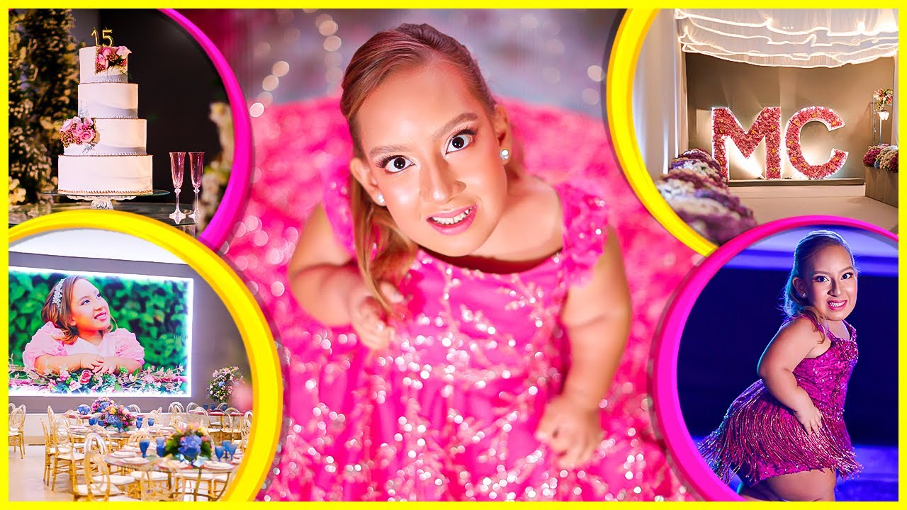 Revelando detalhes da FESTA de ANIVERS&Aacute;RIO de 15 ANOS da Maria Clara * MC Divertida