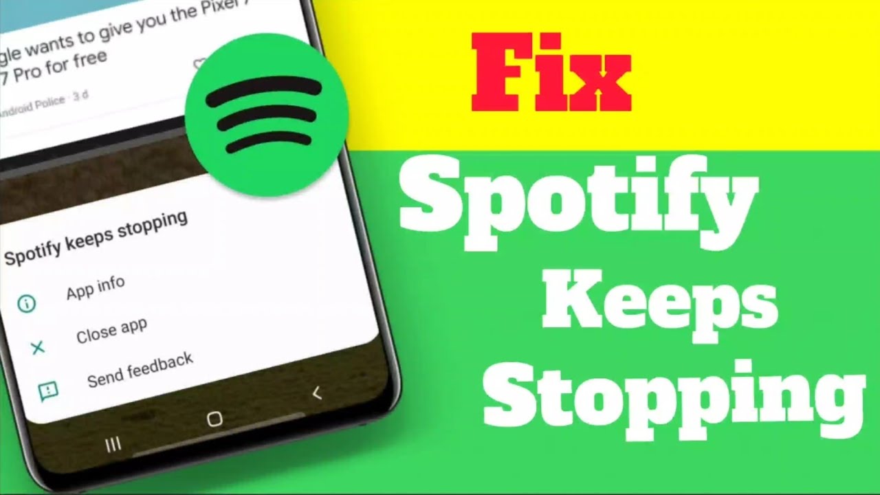 Как исправить проблему с автоматическим закрытием приложения Spotify