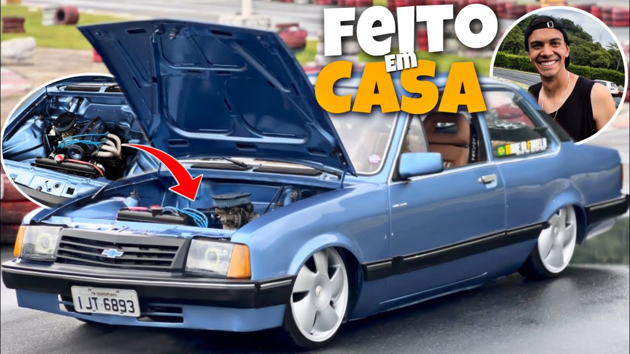 FIZ UMA PERGUNTA QUE ELE NÃO GOSTOU 😱 VERDADE OU MENTIRA? CHEVETTE REBAIXADO ARO 17