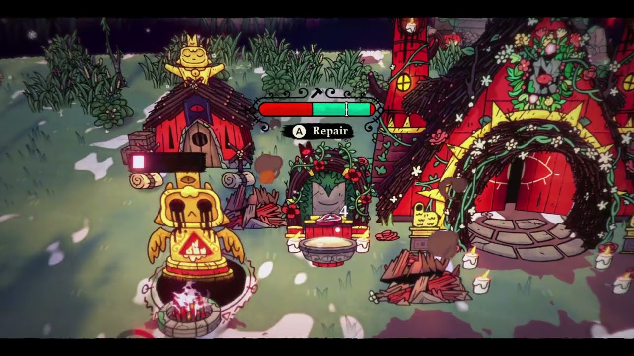 Cult of the lamb not the finale final but i beat base game