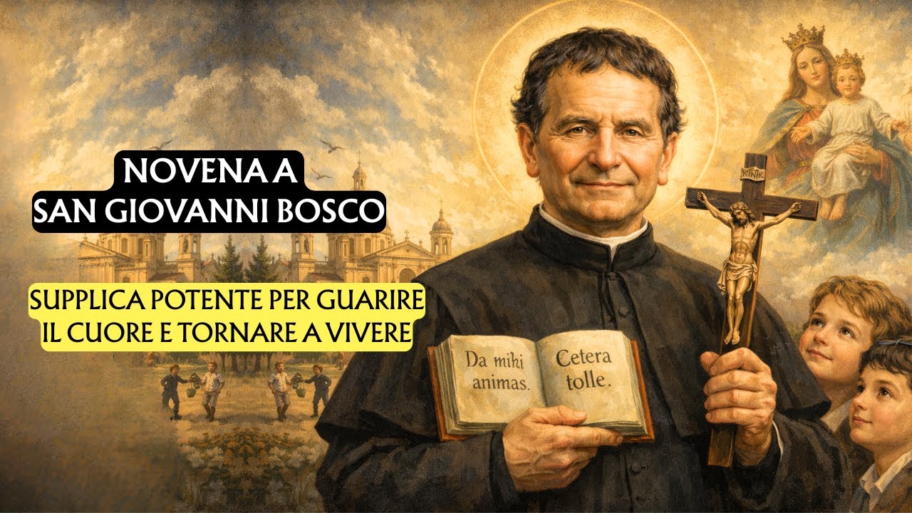 NOVENA A SAN GIOVANNI BOSCO | Supplica per Guarire il Cuore e Tornare a Vivere