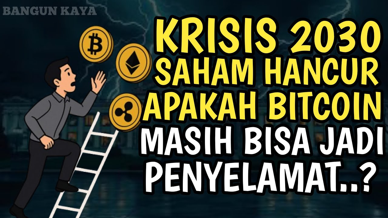 Krisis 2030: Apakah Bitcoin Bisa Selamat Saat Pasar Saham Kolaps?