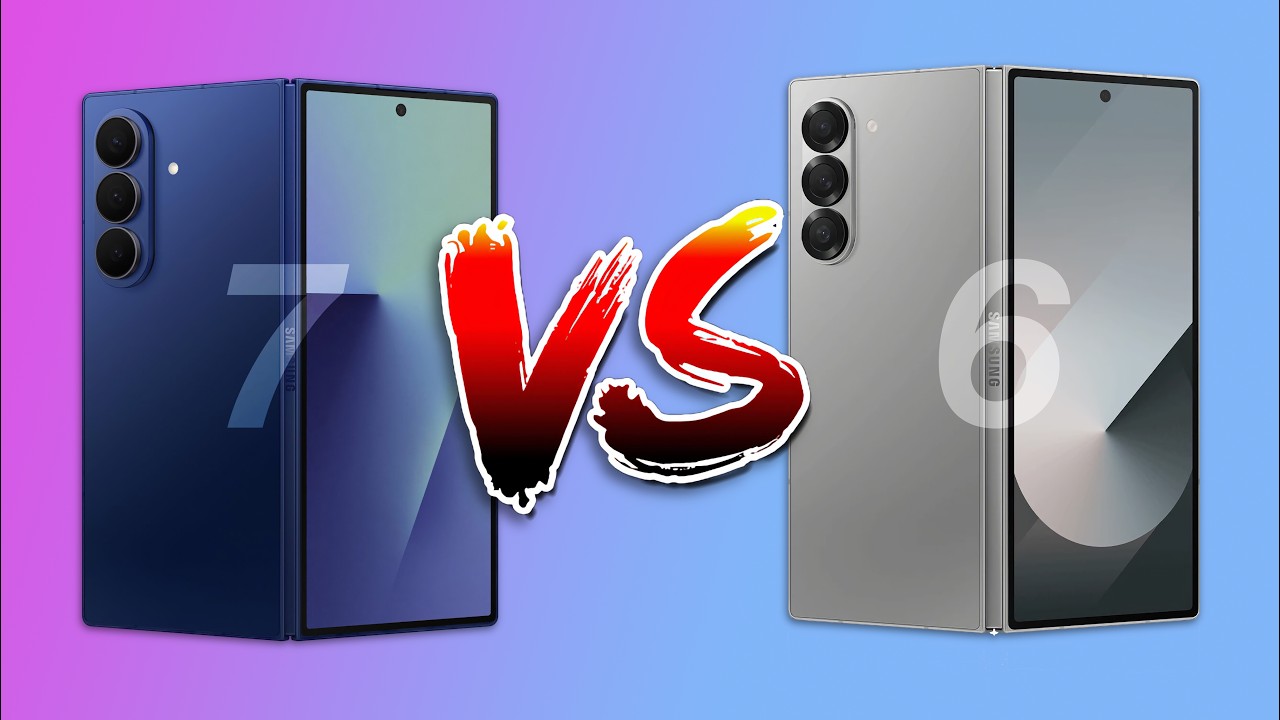 Sei nicht dumm! Z Fold 7 VS Z Fold 6 (Vergleich)