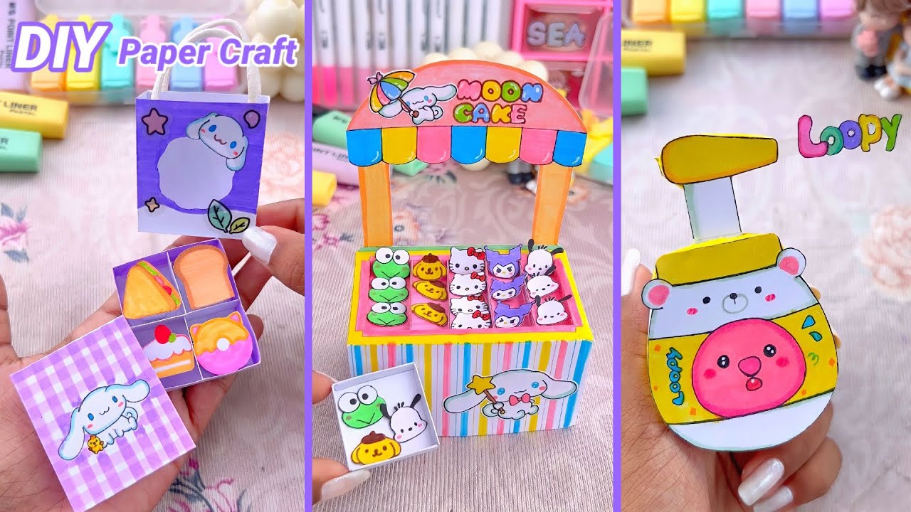 Cute Paper Craft Idea / DIY Miniature Crafts Idea / Easy Craft Ideas / school hacks / Helena’s Craft