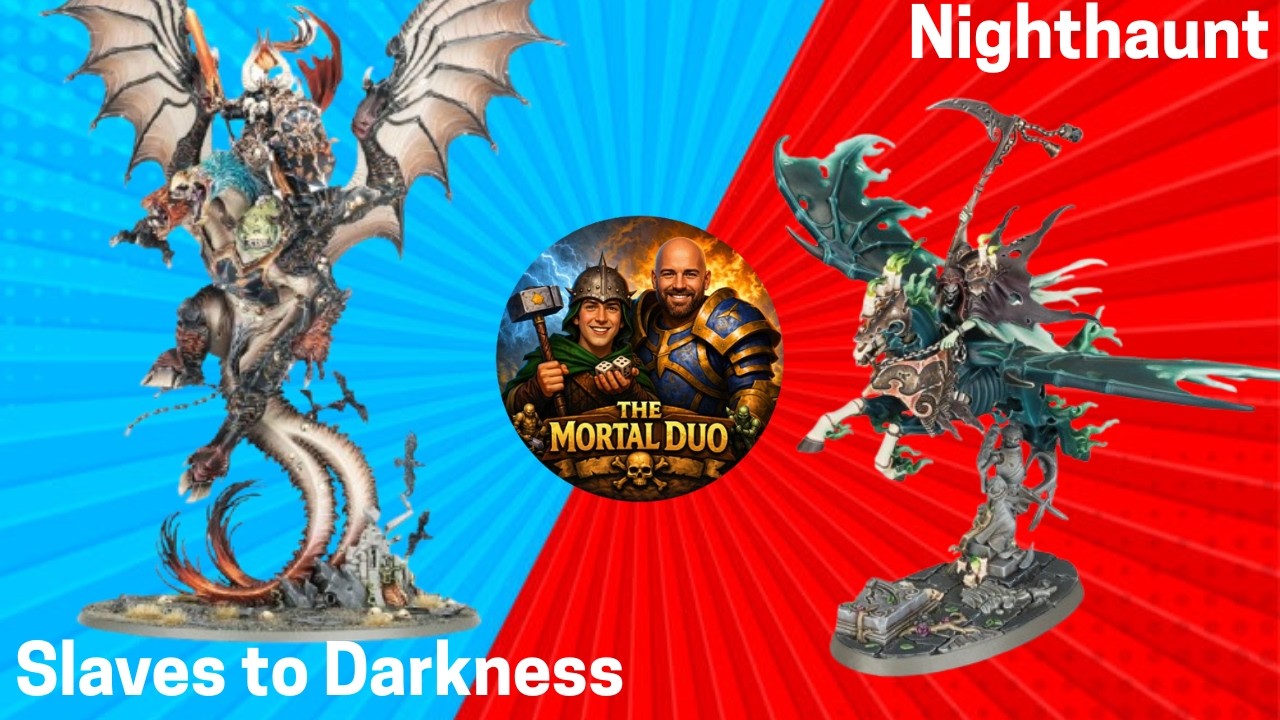Slaves to Darkness vs Nighthaunt | Age of Sigmar Battle Report.