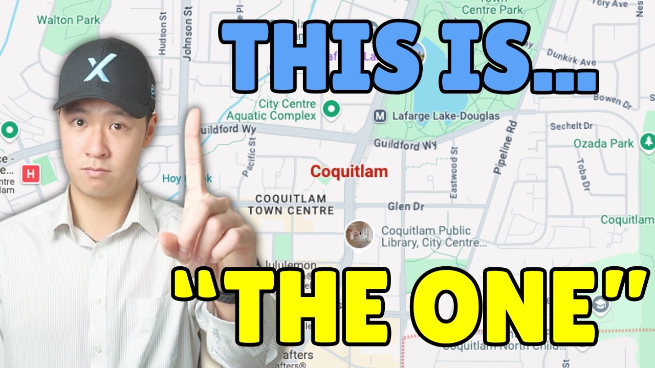 BEST Vancouver Suburb ALL AROUND? COMPLETE Map Tour of Coquitlam BC