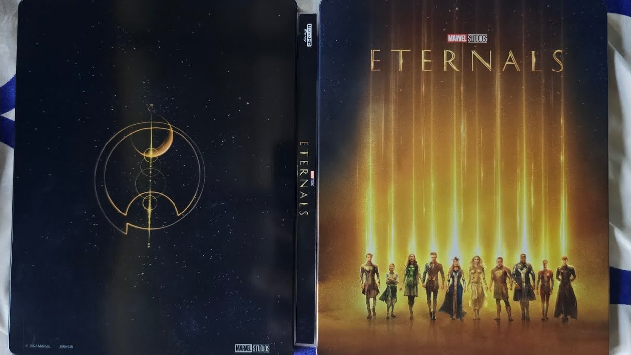Eternals 4K Steelbook Unboxing!